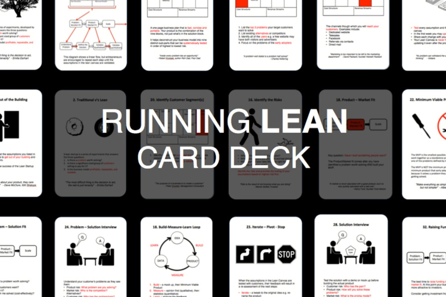 Running Lean Startup Card Deck